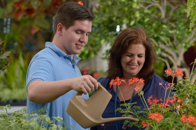 Horticultural therapy at Bryn Mawr Rehab Hospital