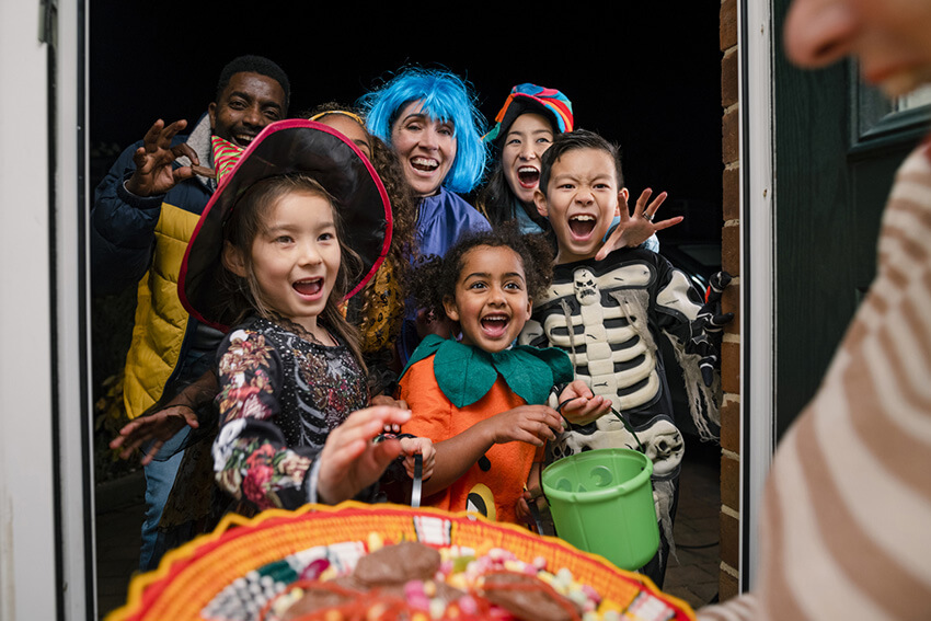 Trick or treating Trick or treating