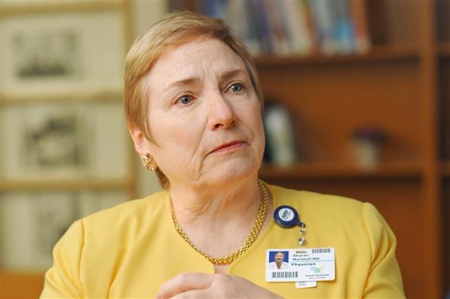Sharon Marshall, MD, Radiologist and stroke patient, Paoli Hospital