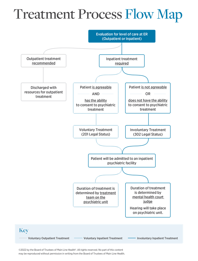 302 treatment process flow map