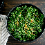 Kale salad in a bowl.