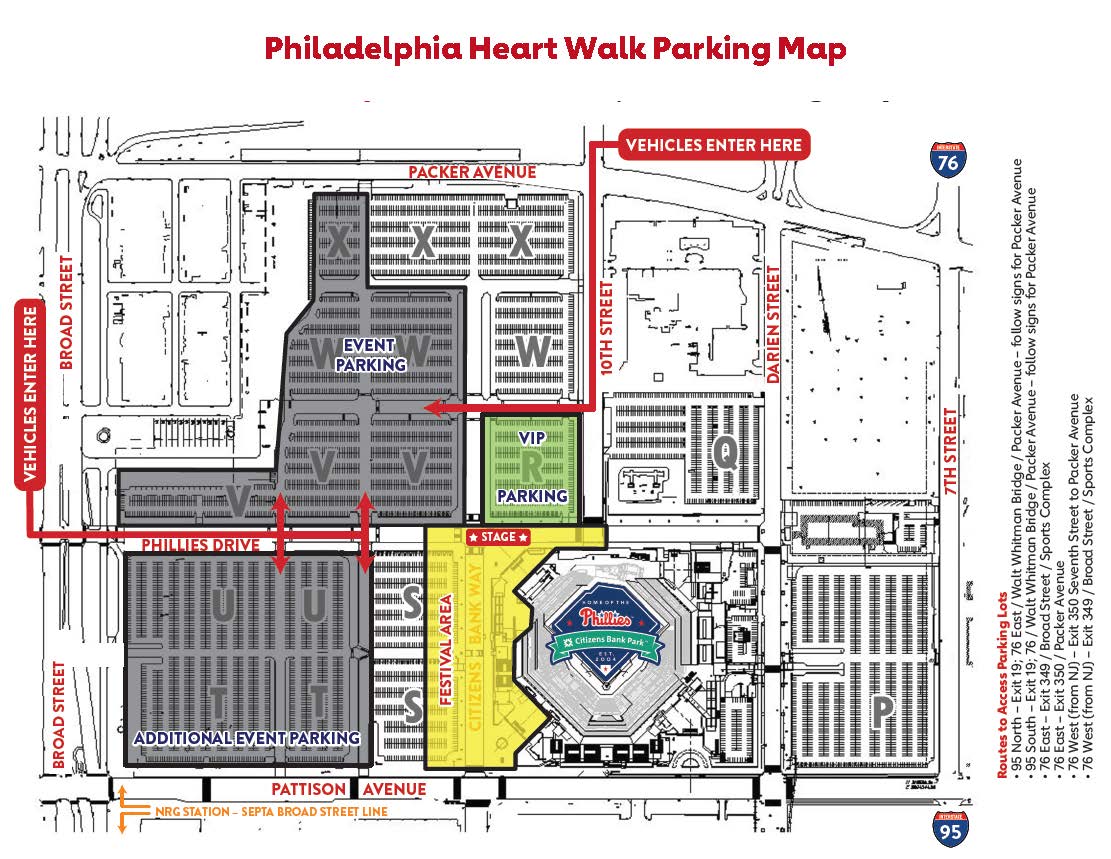 Philadelphia HW Parking Map 2023