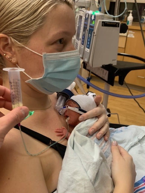 Morgan Graziano and her daughter