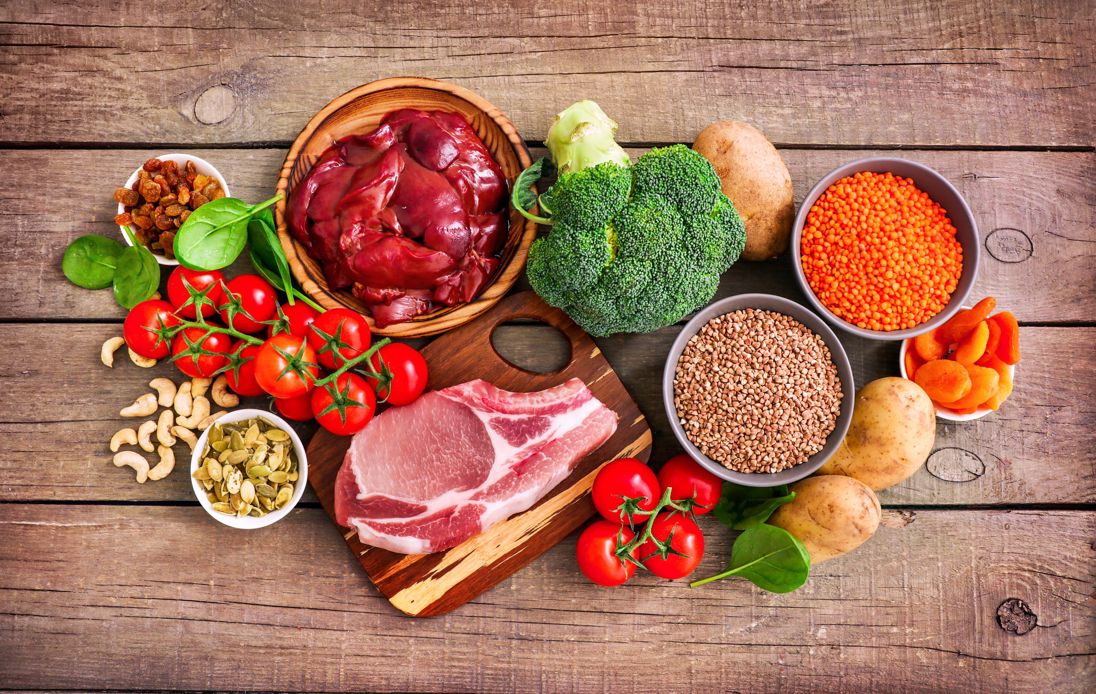 High in Iron foods