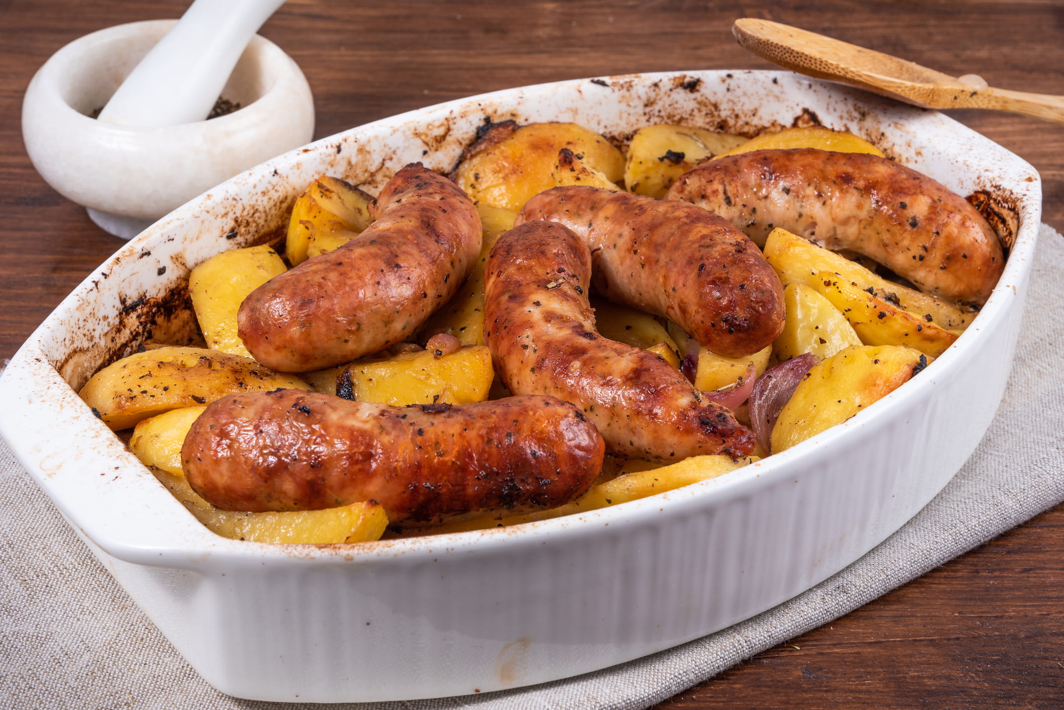 chicken sausage apple and potato