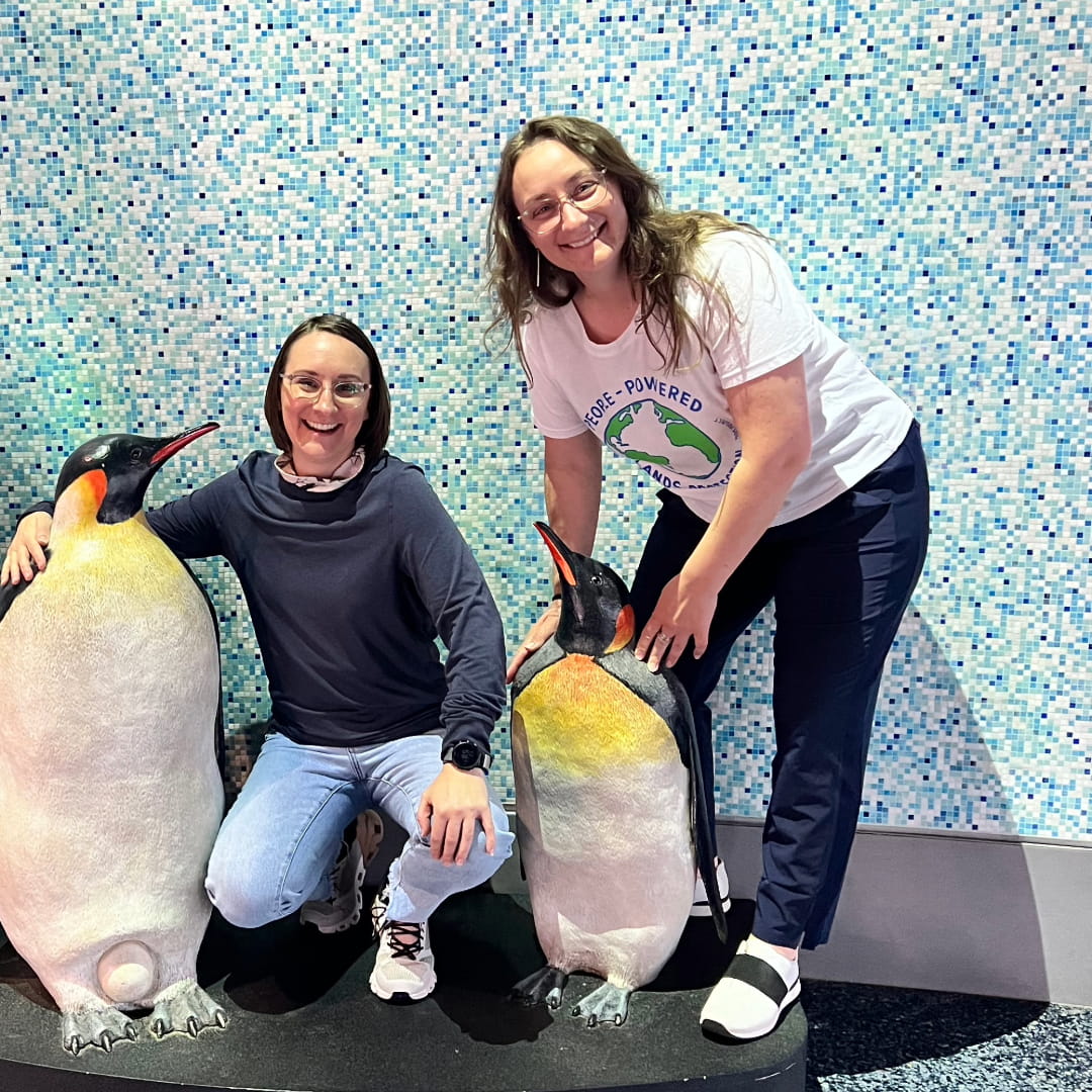 Jennifer Dudek (left) and her sister, Michelle Franko