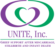UNITE, Inc. | Grief support after miscarriage, stillbirth and infant death (logo)