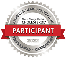 Check. Change. Control. Cholesterol Participant 2022 Seal