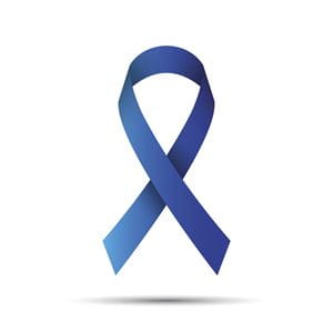 Colorectal Cancer Ribbon