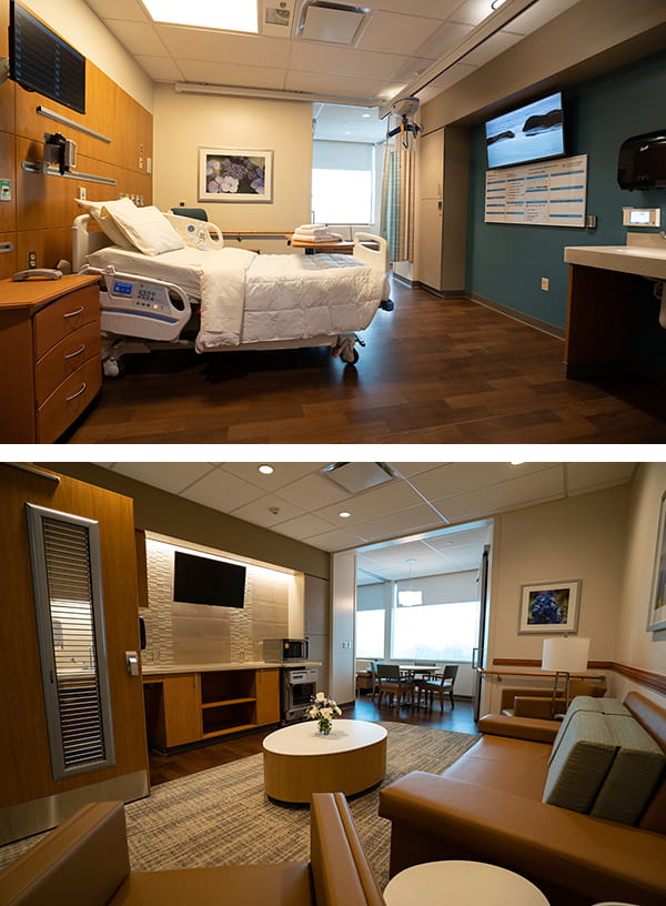 Concierge Suites Patients Visitors Bryn Mawr Hospital Main Line Health Philadelphia Pennsylvania