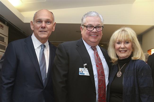 Dr. Ned Carp, Phil Robinson and Barbara “Bobbi” Brodsky