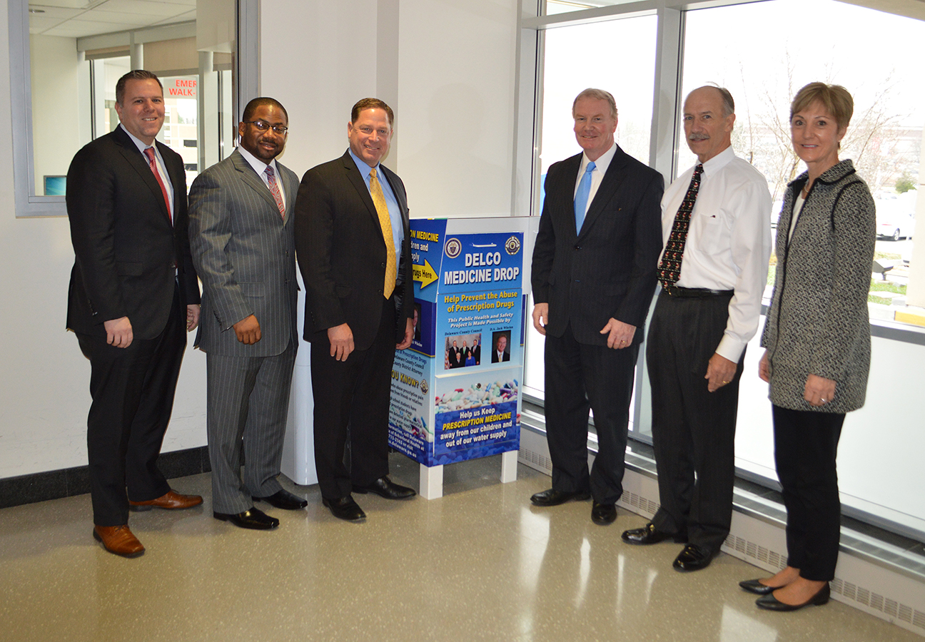 News Riddle Hospital Partners With Delaware County District Attorney To Install Medicine Drop Box Main Line Health