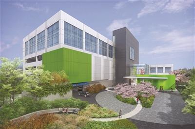Artist rendering of Main Line Health Center King of Prussia, exterior