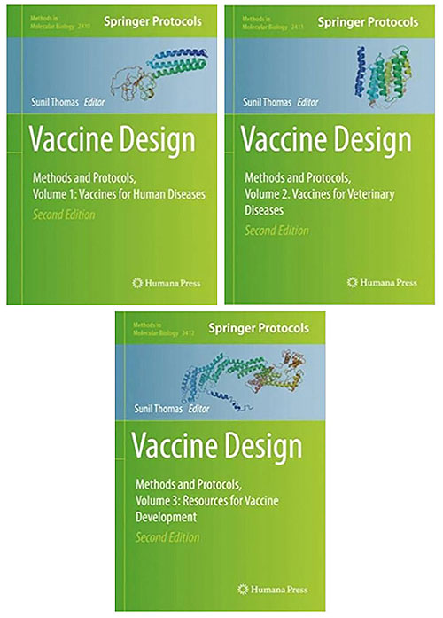 Vaccine Designs Volume covers