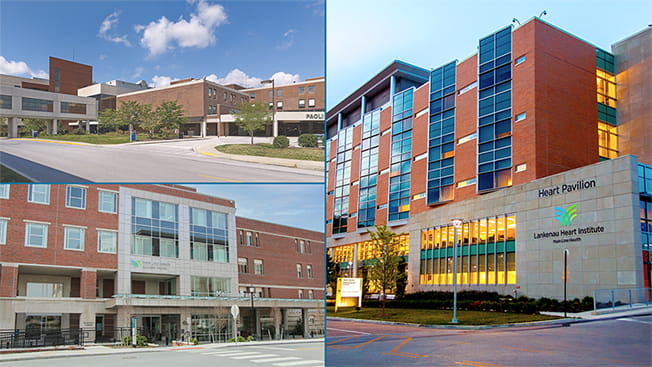 Lankenau Medical Center, Bryn Mawr Hospital and Paoli Hospital