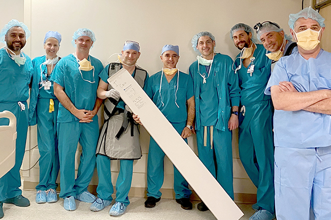 Align trial 1st procedure team