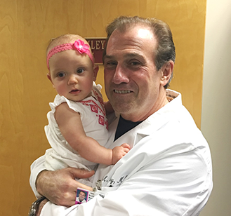 Grace Fanucci with Scott Bailey, MD