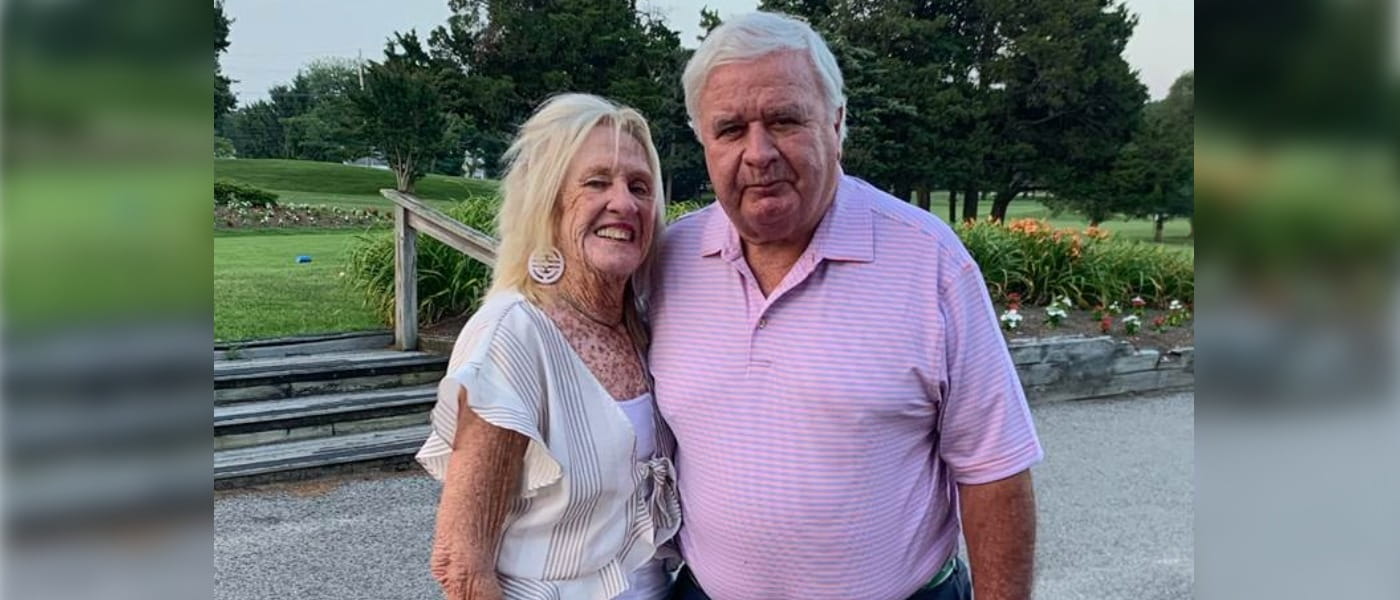 Carol Friel and husband