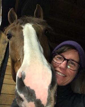 Megan van Sinderen smiling 