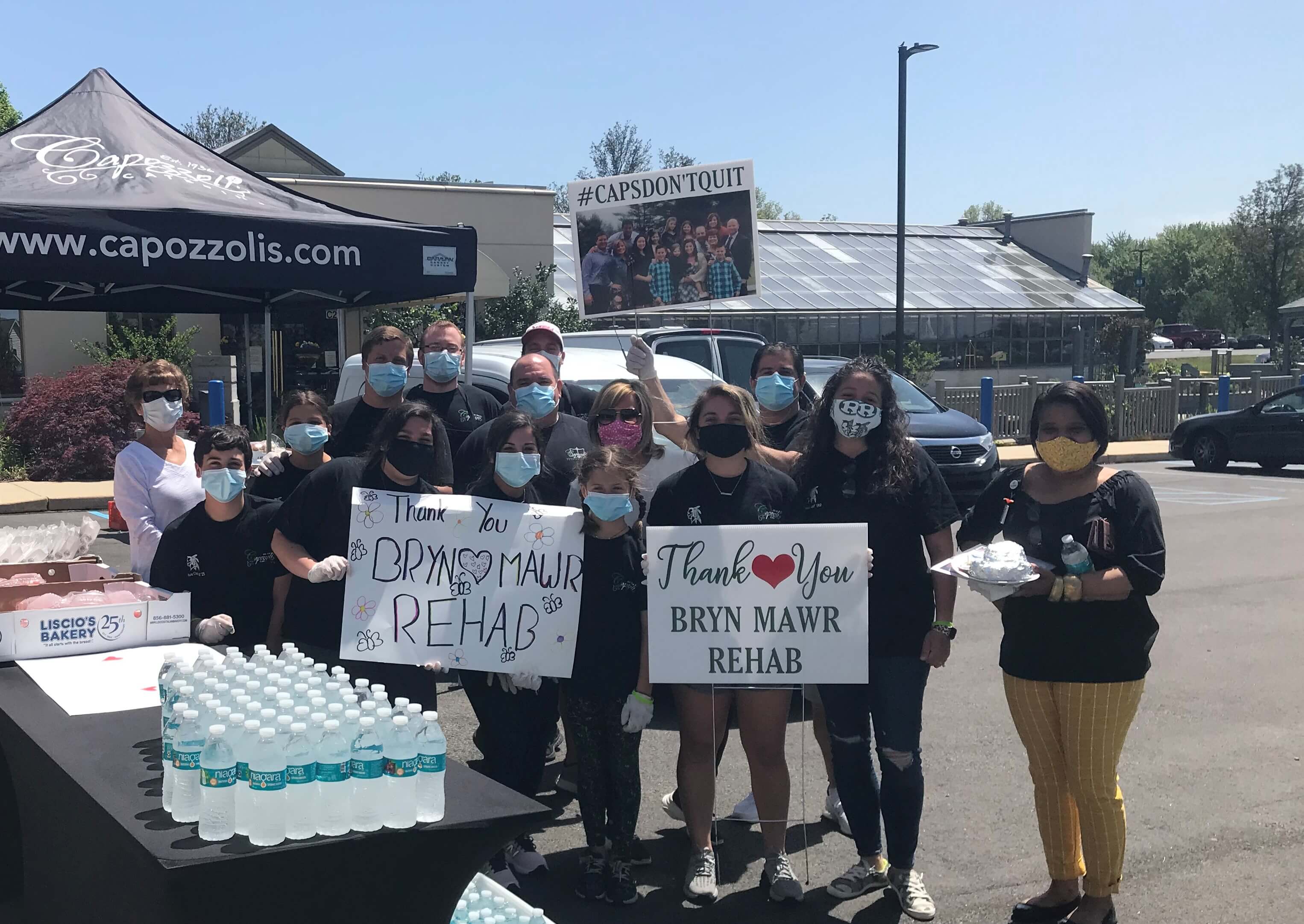 Capozzoli Catering supporting Bryn Mawr Rehab