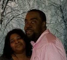 Milike Johns and his wife Sharlise