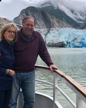 Stuart Gordon and wife vacation Stuart Gordon and wife vacation