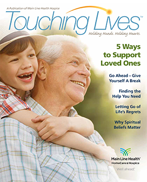 Touching Lives magazine cover