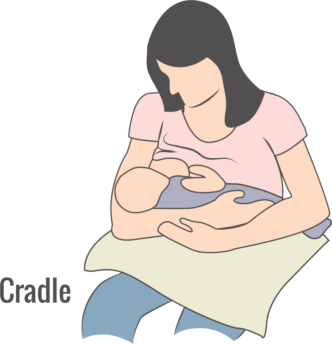 cradle breastfeeding
