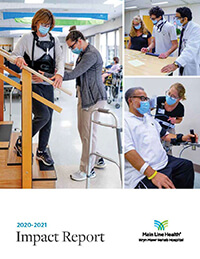 2021 Bryn Mawr Rehab Impact Report Cover