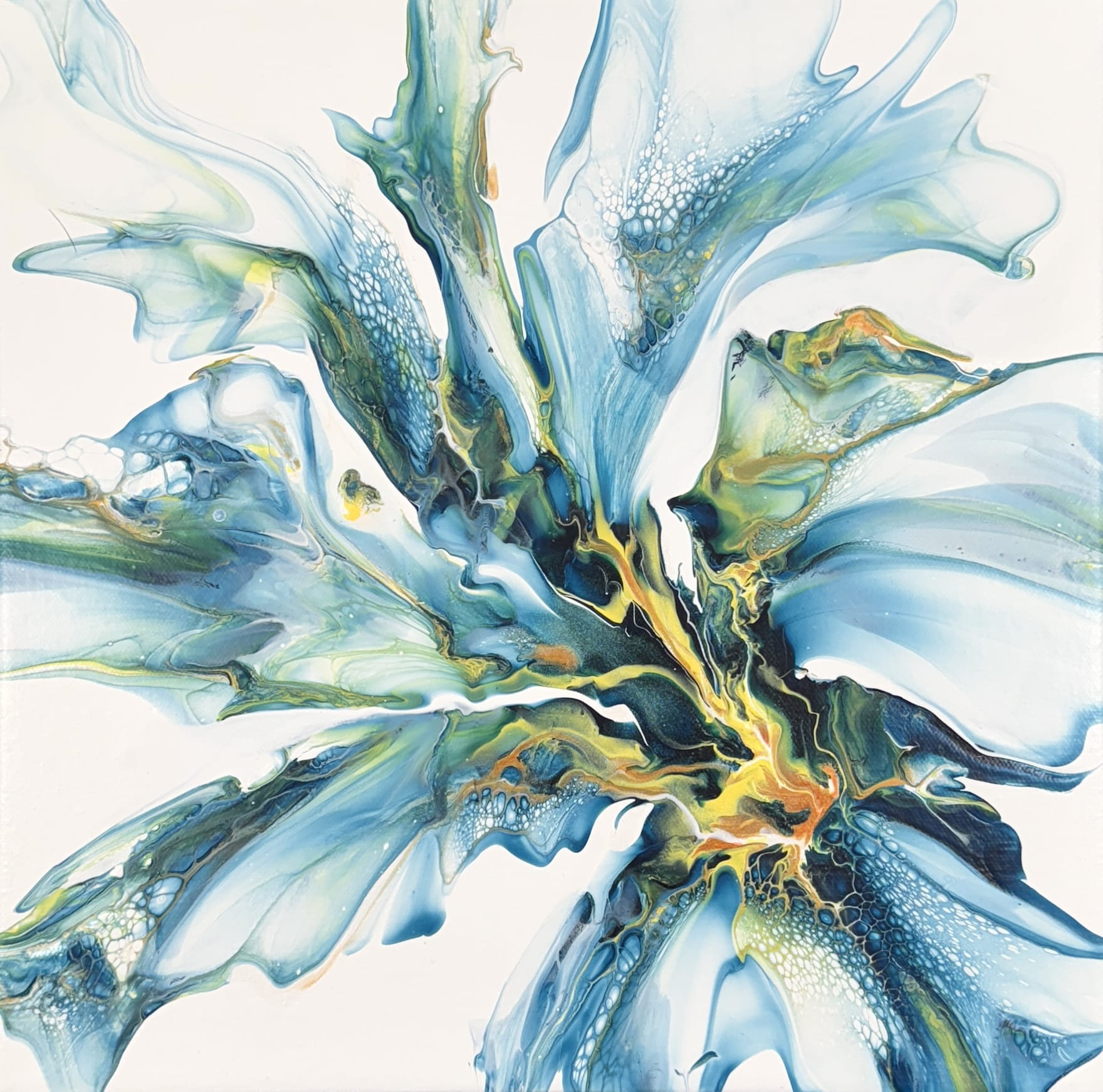 "Abstract Floral" by Rachel Coleman